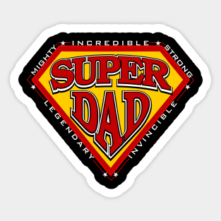 Super Dad Sticker